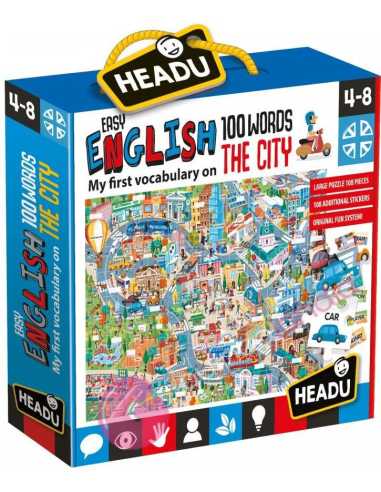 Easy English 100 Words City - Headu - Dendago