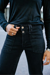 Pantalon negro tejano Edita S-SDM badass Freeman T.Porter