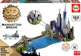 Educa ref. 17000 Puzzle 3D Manhattan Dream. - Dendago