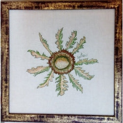 Eguzkilore bordado 30x30 cms 1