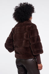 CHAQUETA CON PUÑOS DE CANALE RINO&PELLE