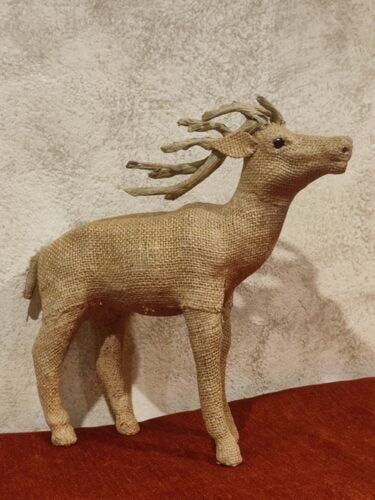 Figura de ciervo de yute - Dendago