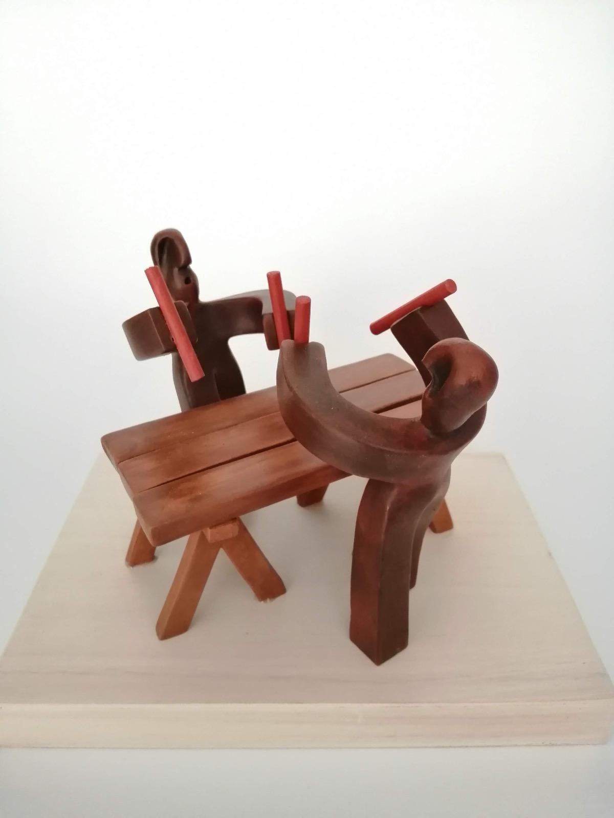 Figura txalaparta de cerámica - Dendago