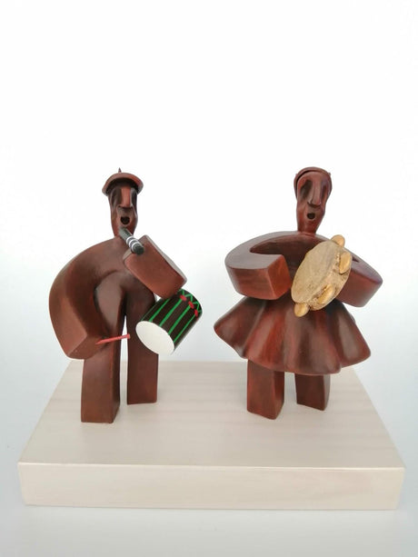 Figura txistulari y pandereta - Dendago