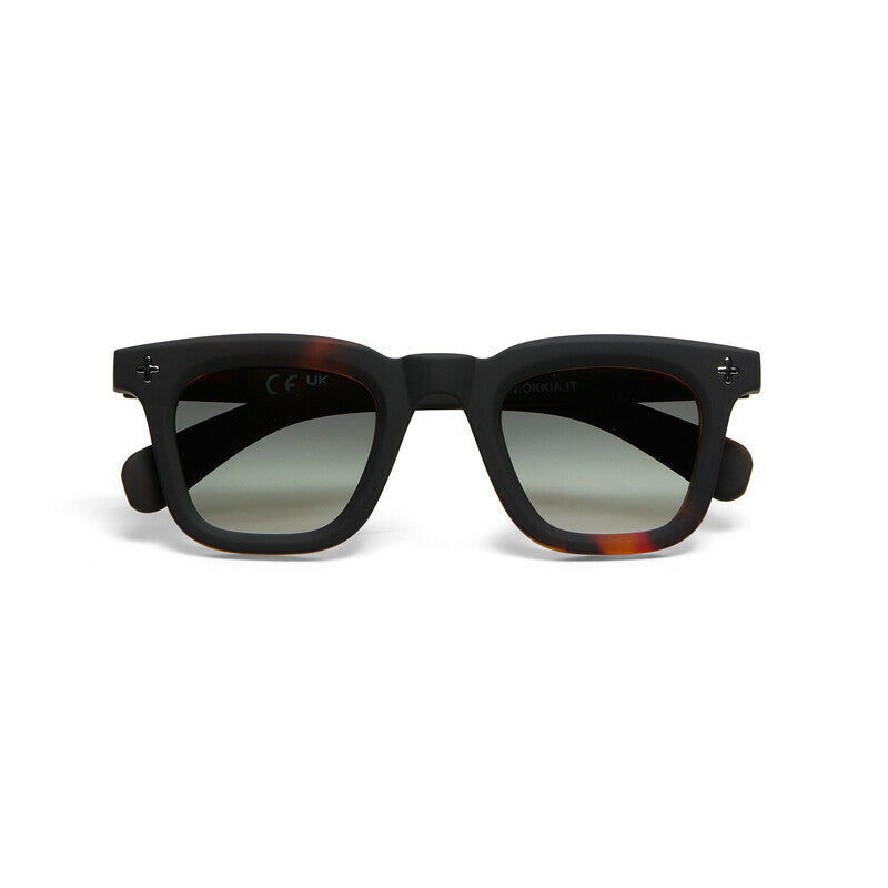 GAFAS DE SOL OKKIA FIRENZE HAVANA BLACK VERDE