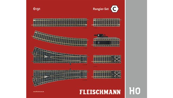 FLEISCHMANN Ref. 6191. Set de vías Profi C - Dendago