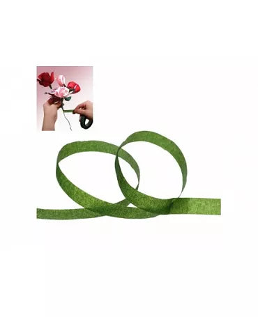 FLOR cinta para tallos VERDE 2