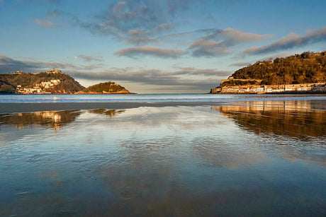 Fotografia País Vasco San Sebastián / Donostia . Amanecer en la Concha - 3 75 x 50 cm. - Dendago