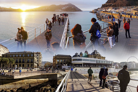 Fotografía País Vasco San Sebastián / Donostia EL NÁUTICO1 75X50 cm - Dendago