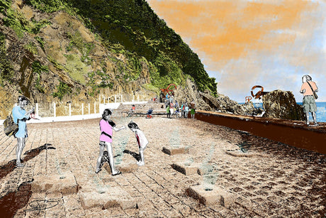 Fotografía País Vasco San Sebastián / Donostia El Peine del Viento10 75 X 50 cm - Dendago