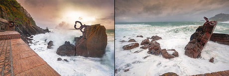 Fotografía País Vasco San Sebastián / Donostia El Peine del Viento3 75 X 23 cm - Dendago