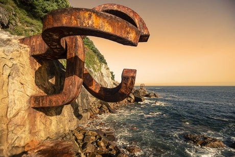 Fotografía País Vasco San Sebastián / Donostia El Peine del Viento5 75 X 50 cm - Dendago