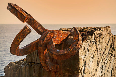 Fotografía País Vasco San Sebastián / Donostia El Peine del Viento6 75 X 50 cm - Dendago