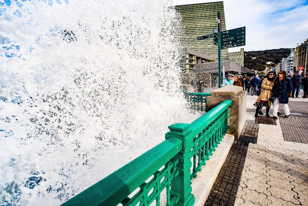 Fotografía País Vasco San Sebastián / Donostia OLAS - 4 50 X 75 cm. - Dendago