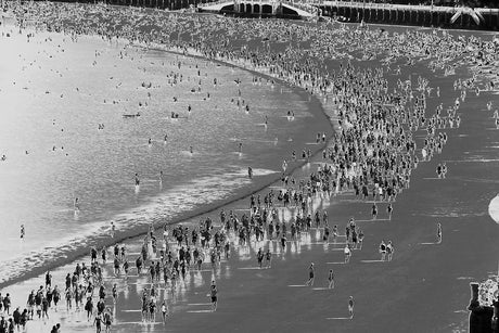 Fotografía País Vasco San Sebastián / Donostia Playa de la Concha 75 x 50 cm. - Dendago