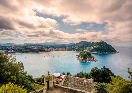 Fotografía País Vasco San Sebastián / Donostia Vista bahía de la Concha 70 X 50 cm. - Dendago