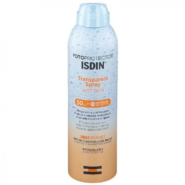 FOT.SPD 50 SPRAY TRANS WET SKIN 200 ML - Dendago