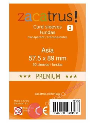 Fundas Zacatrus Asia Premium (57,5 x 89mm) - Dendago