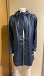 Gabardina Engomada Azul Marino - Dendago