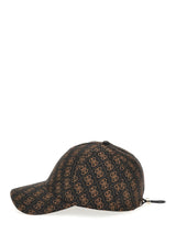 Gorra Guess Logos Marrón Oscuro - Dendago