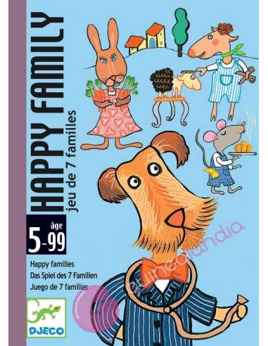 Happy Family Juego de Cartas - Djeco - Dendago