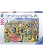 Hitos del mundo Puzzle 1000 piezas - Dendago