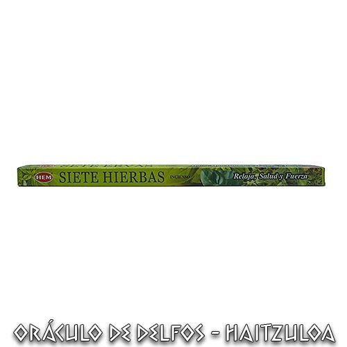 Incienso Hem 7 Hierbas - Armoniza el ambiente - Dendago
