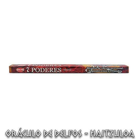 Incienso Hem 7 poderes - Mejora la suerte - Dendago