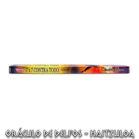 Incienso Hem 7 x 7 contra todo - Dendago