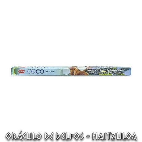 Incienso Hem Coco - Superar obstáculos - Dendago