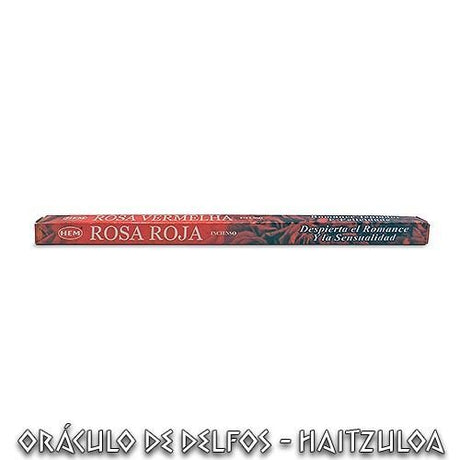 Incienso Hem Rosa Roja - Romance y sensualidad - Dendago