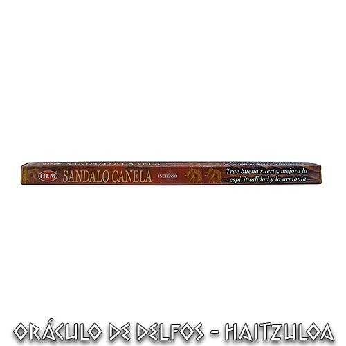 Incienso Hem Sándalo y Canela - Buena suerte y Armonía - Dendago