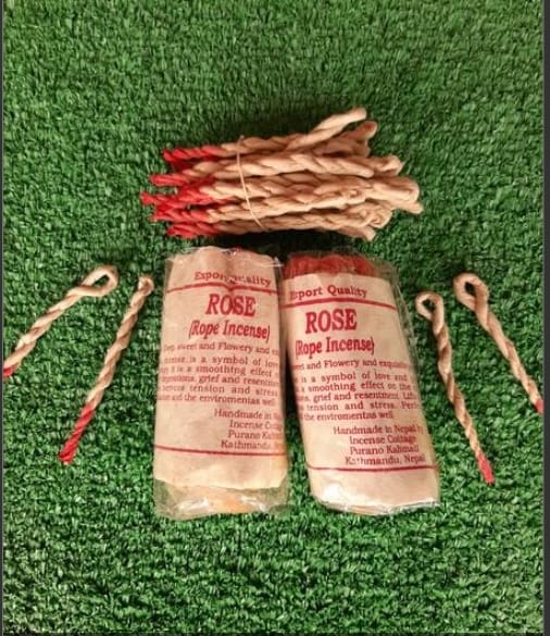 Incienso Rope de Rosa - Dendago