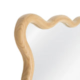 Espejo de madera de paulonia natural 🤎