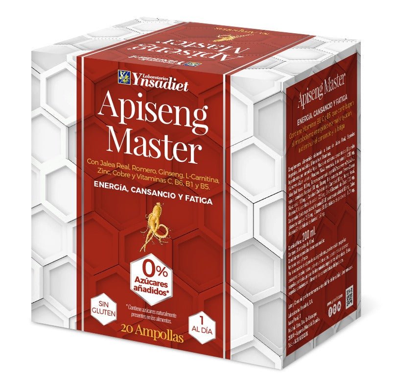 Jalea Real - Apiseng Master - 20 ampollas - Dendago