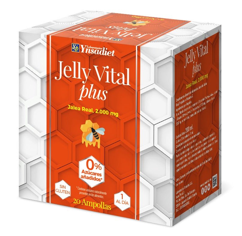 Jalea Real - Jelly Vital Plus - 20 ampollas - Dendago