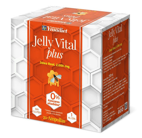 Jalea Real - Jelly Vital Plus - 20 ampollas - Dendago