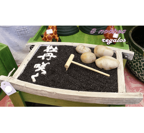 Jardín Zen de arena con aroma a lavanda - Dendago
