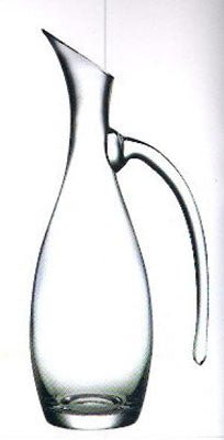 Jarra de agua de vidrio soplado modelo Akimbo - Dendago