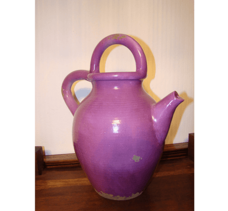 Jarra de cerámica en color morado - Dendago