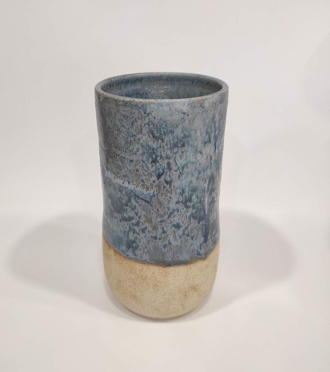 Jarrón azul GRES - Dendago