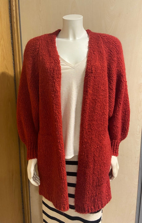 Jersey abierto Granate - Dendago