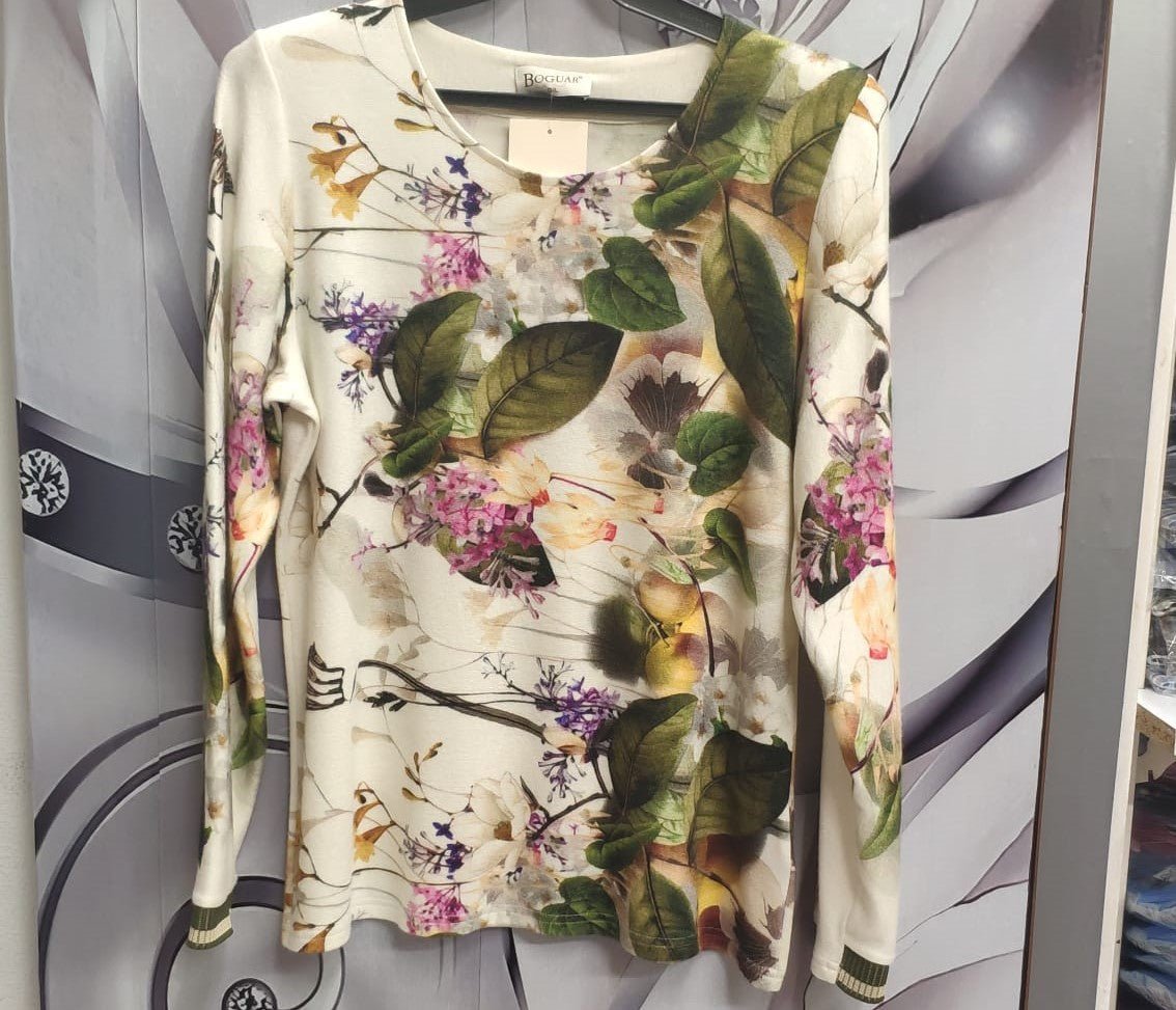 Jersey estampado blanquecino - Dendago