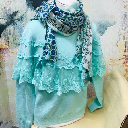 Jersey Liso con puntilla TIFFOSI - Dendago