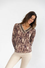 JERSEY FINO PRINT SERPIENTE BMB&CO