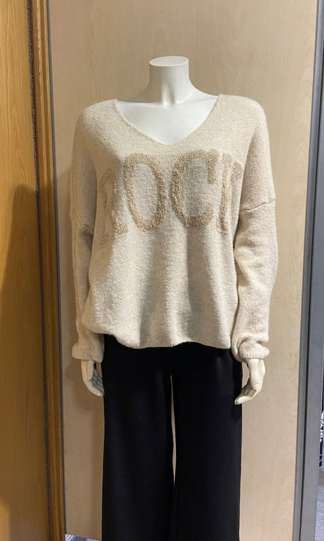 Jersey Rock en color Beige - Dendago