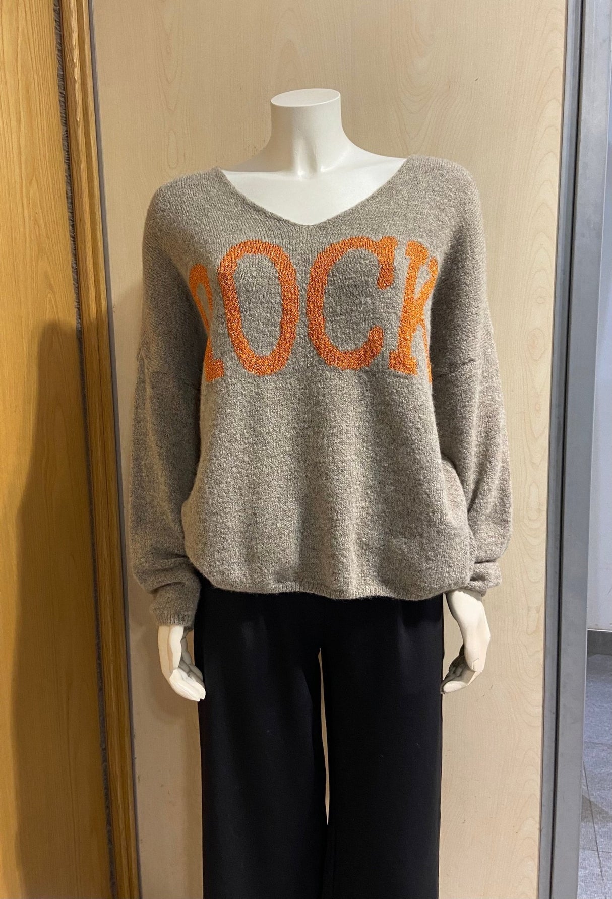 Jersey Rock en color Gris - Dendago