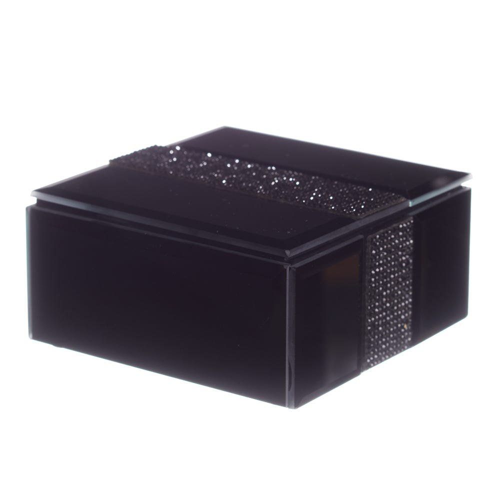 JOYERO DE CRISTAL NEGRO - Dendago