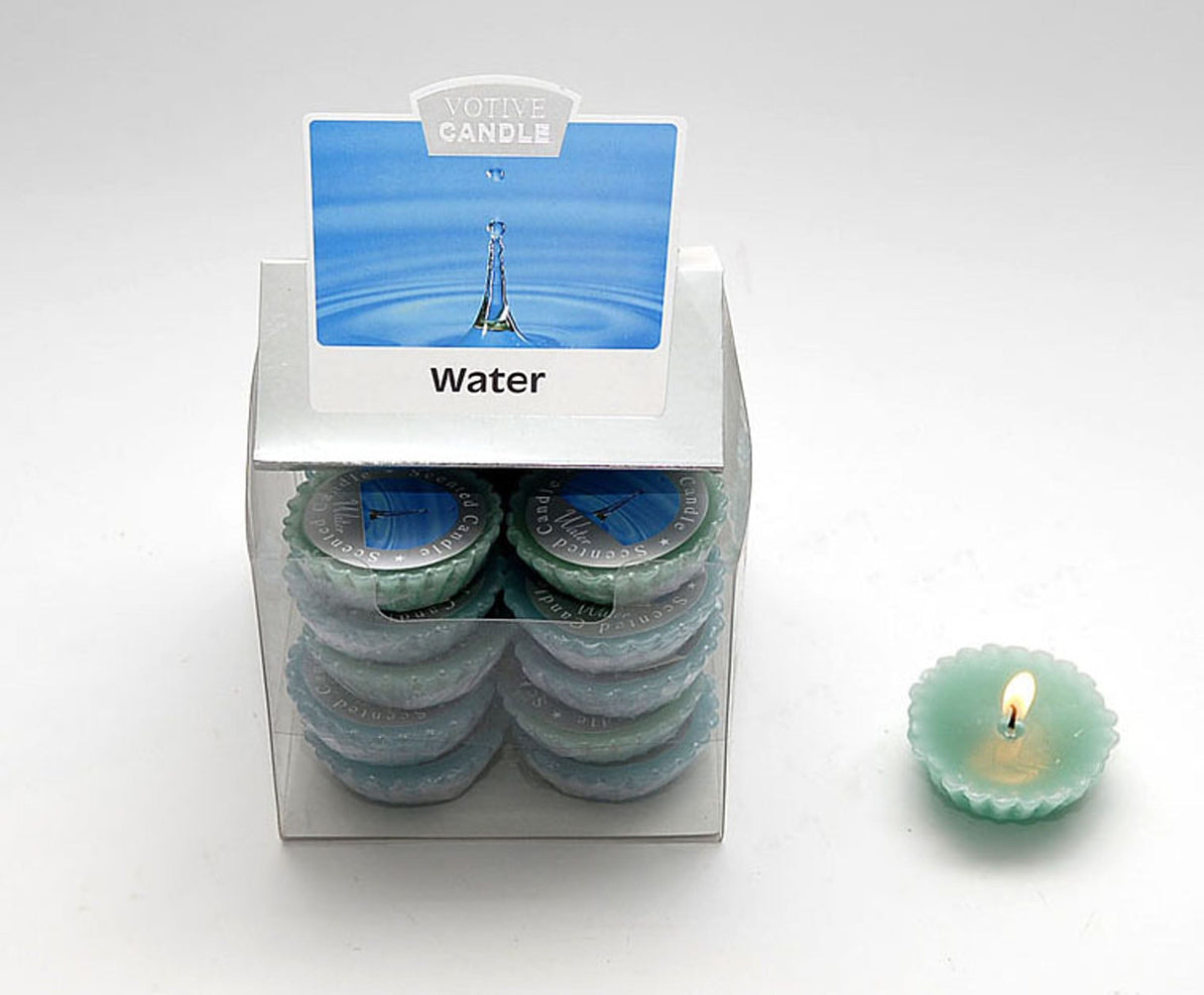 Juego de 6 velas de agua - Dendago