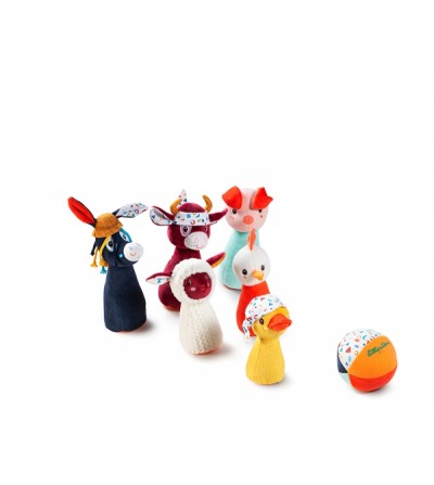 Juego de bolos granja. 1